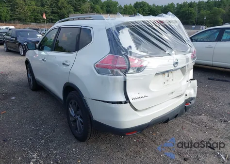 2016 Nissan Rogue S/Sl/Sv из США, поврежденный, VIN 5N1AT2MV8GC783781